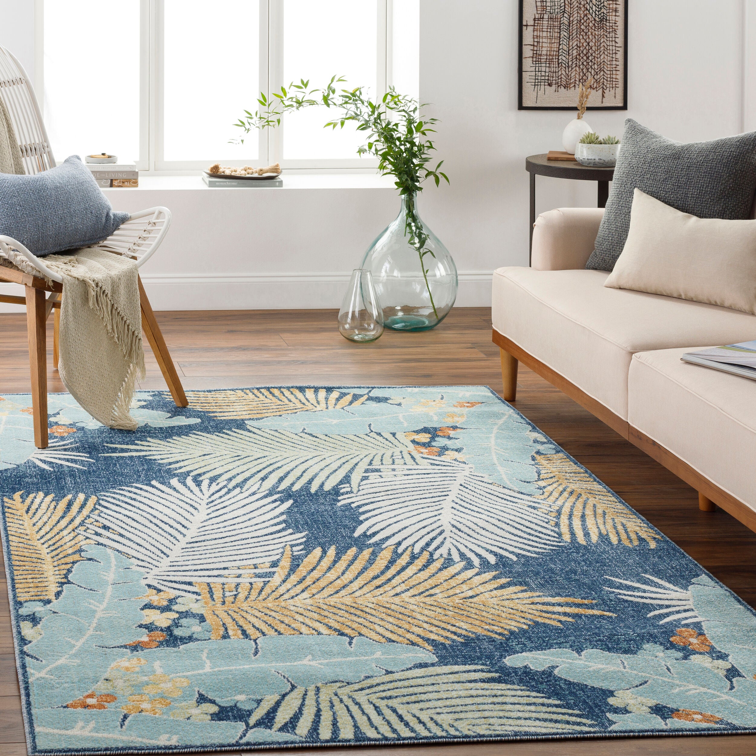 LIVABLISS Bodrum BDM-2346 Tan Area Rug