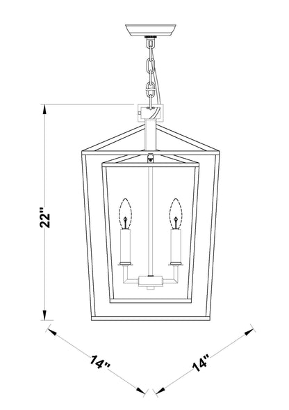 Surya Bellair BEI-006 Lighting Chandelier by LIVABLISS