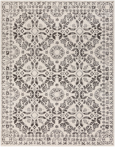 Surya Bahar BHR-2318 Charcoal Area Rug by LIVABLISS
