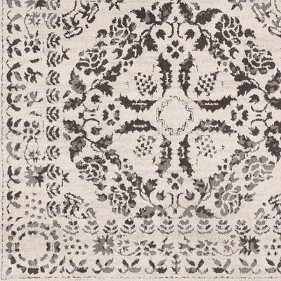 Surya Bahar BHR-2318 Charcoal Area Rug by LIVABLISS