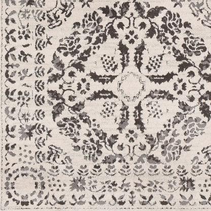 Surya Bahar BHR-2318 Charcoal Area Rug by LIVABLISS