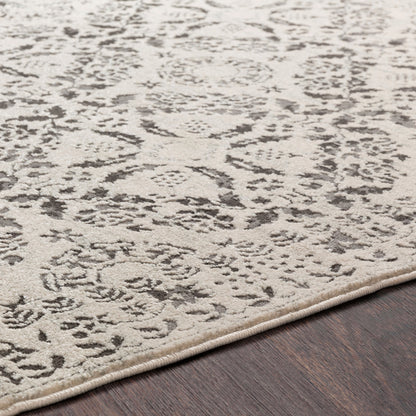Surya Bahar BHR-2318 Charcoal Area Rug by LIVABLISS