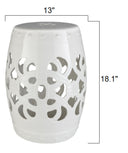 Surya Brinnon BIN-003 Furniture Garden Stool by LIVABLISS