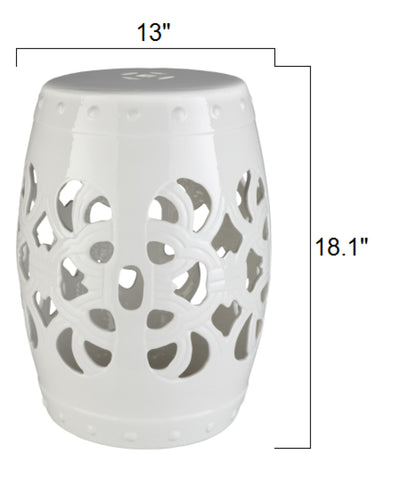 Surya Brinnon BIN-003 Furniture Garden Stool by LIVABLISS