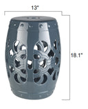 Surya Brinnon BIN-004 Furniture Garden Stool by LIVABLISS