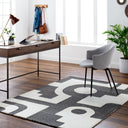 Surya Brook BKO-2303 White Area Rug by LIVABLISS