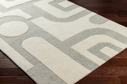 Surya Brook BKO-2304 Beige Area Rug by LIVABLISS