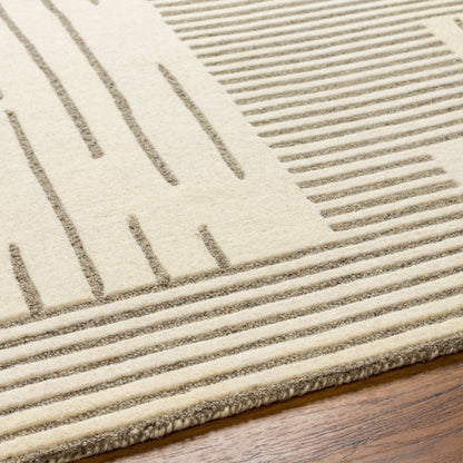 Surya Brook BKO-2311 Charcoal Area Rug by LIVABLISS