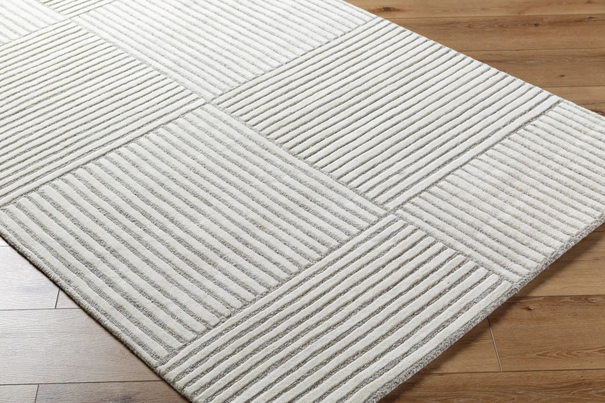 Brook BKO-2321 Ivory Area Rug by LIVABLISS