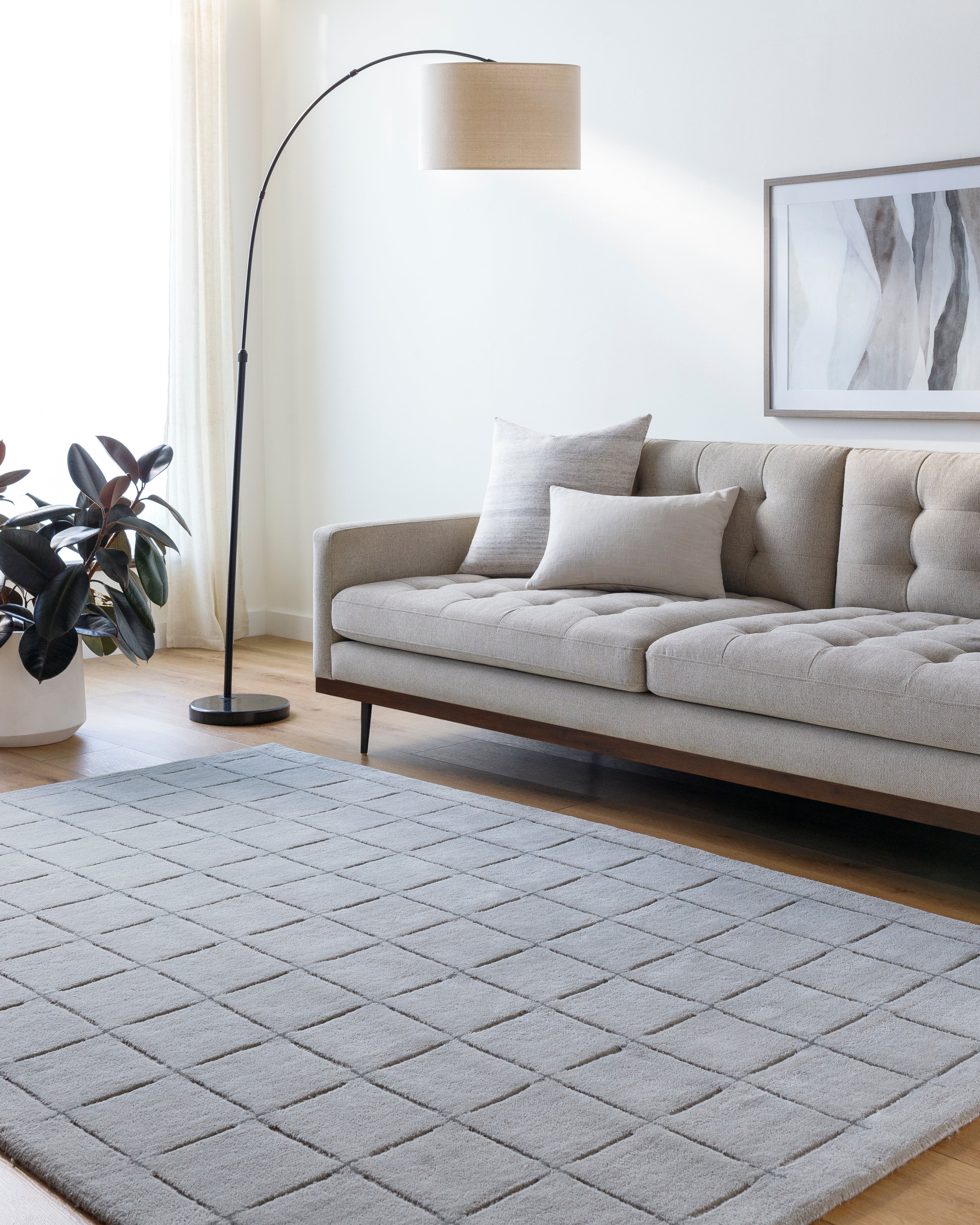 LIVABLISS Brook BKO-2331 Gray Area Rug