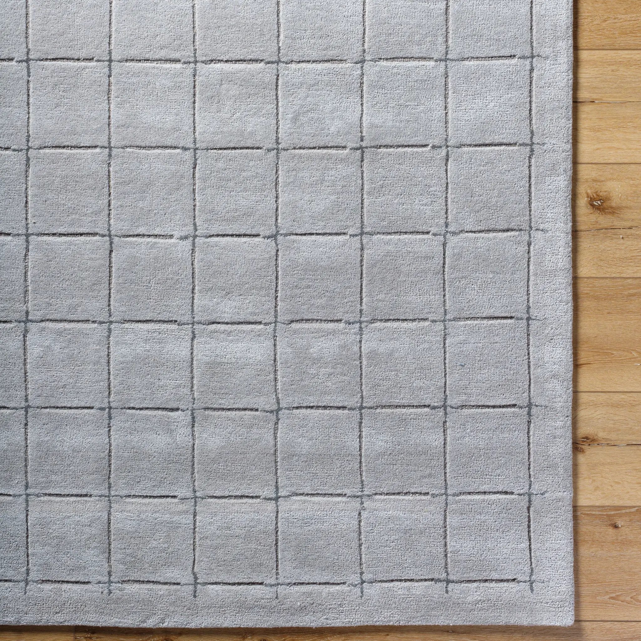Brook BKO-2331 Gray Area Rug by LIVABLISS