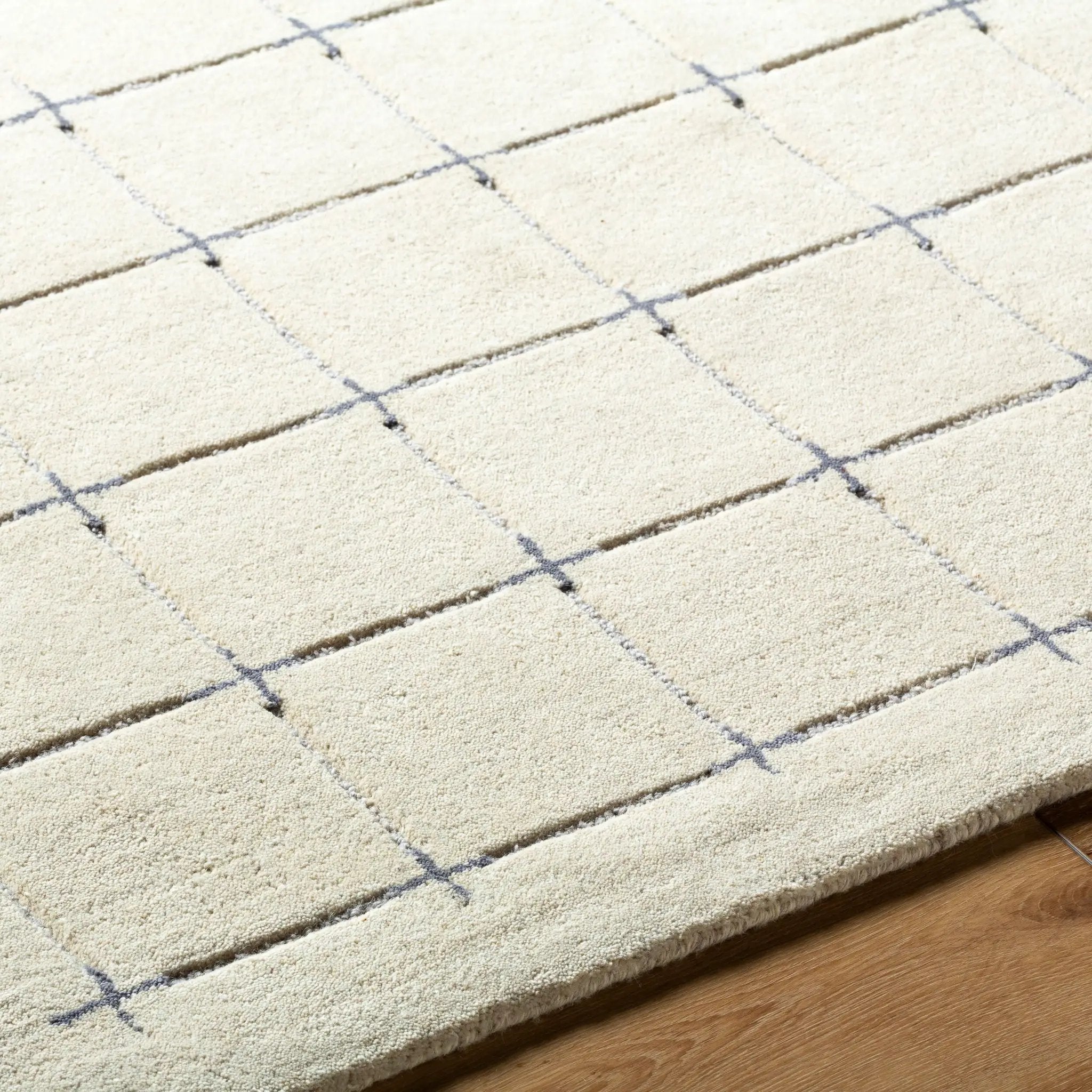 Brook BKO-2332 Tan Area Rug by LIVABLISS
