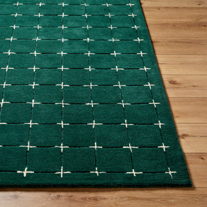 LIVABLISS Brook BKO-2333 Dark-Green Area Rug