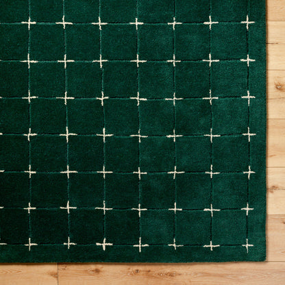 LIVABLISS Brook BKO-2333 Dark-Green Area Rug