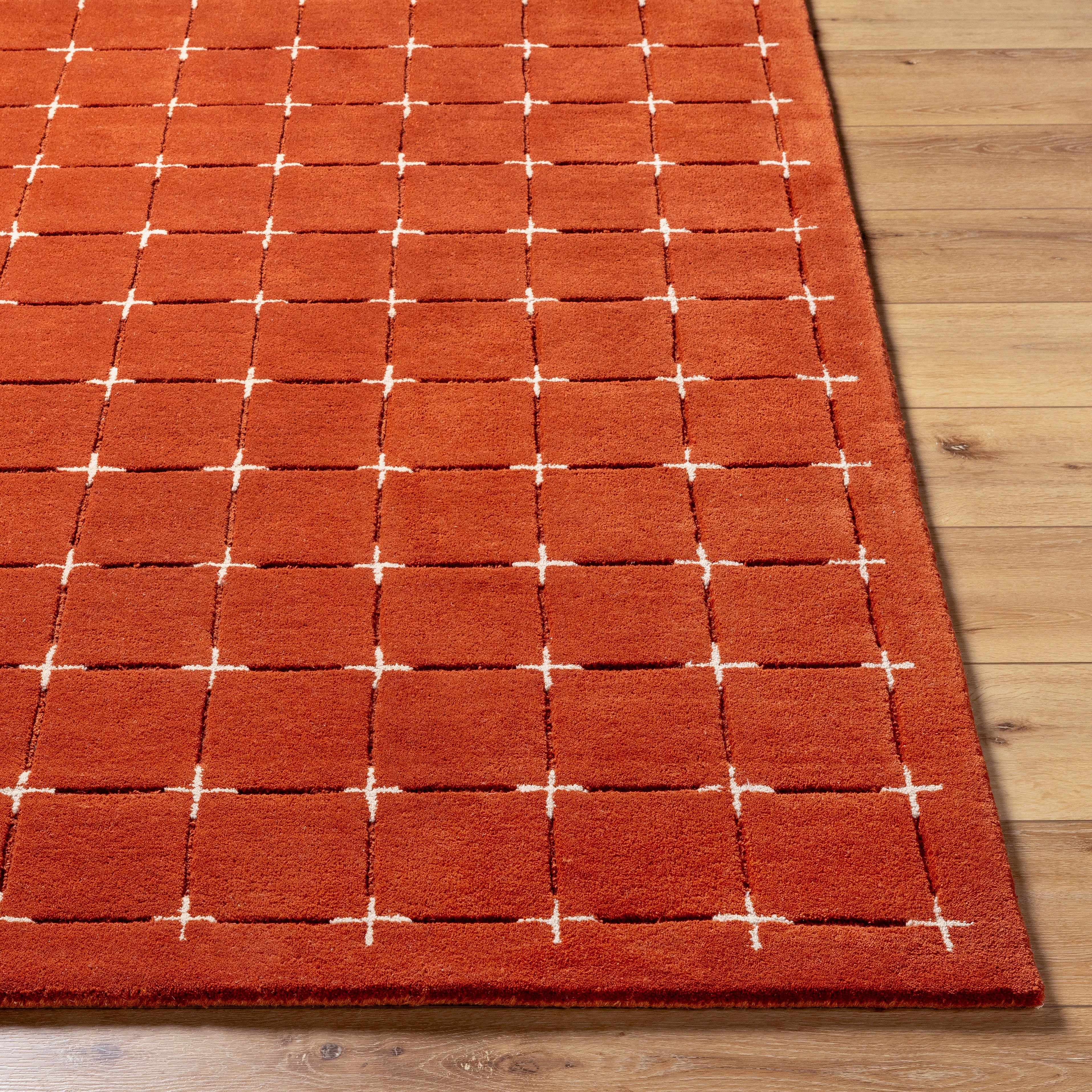LIVABLISS Brook BKO-2334 Rust Area Rug