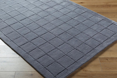 Brook BKO-2335 Charcoal Area Rug by LIVABLISS