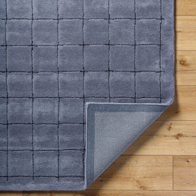 Brook BKO-2335 Charcoal Area Rug by LIVABLISS
