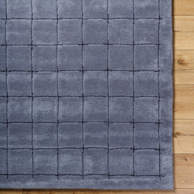 Brook BKO-2335 Charcoal Area Rug by LIVABLISS