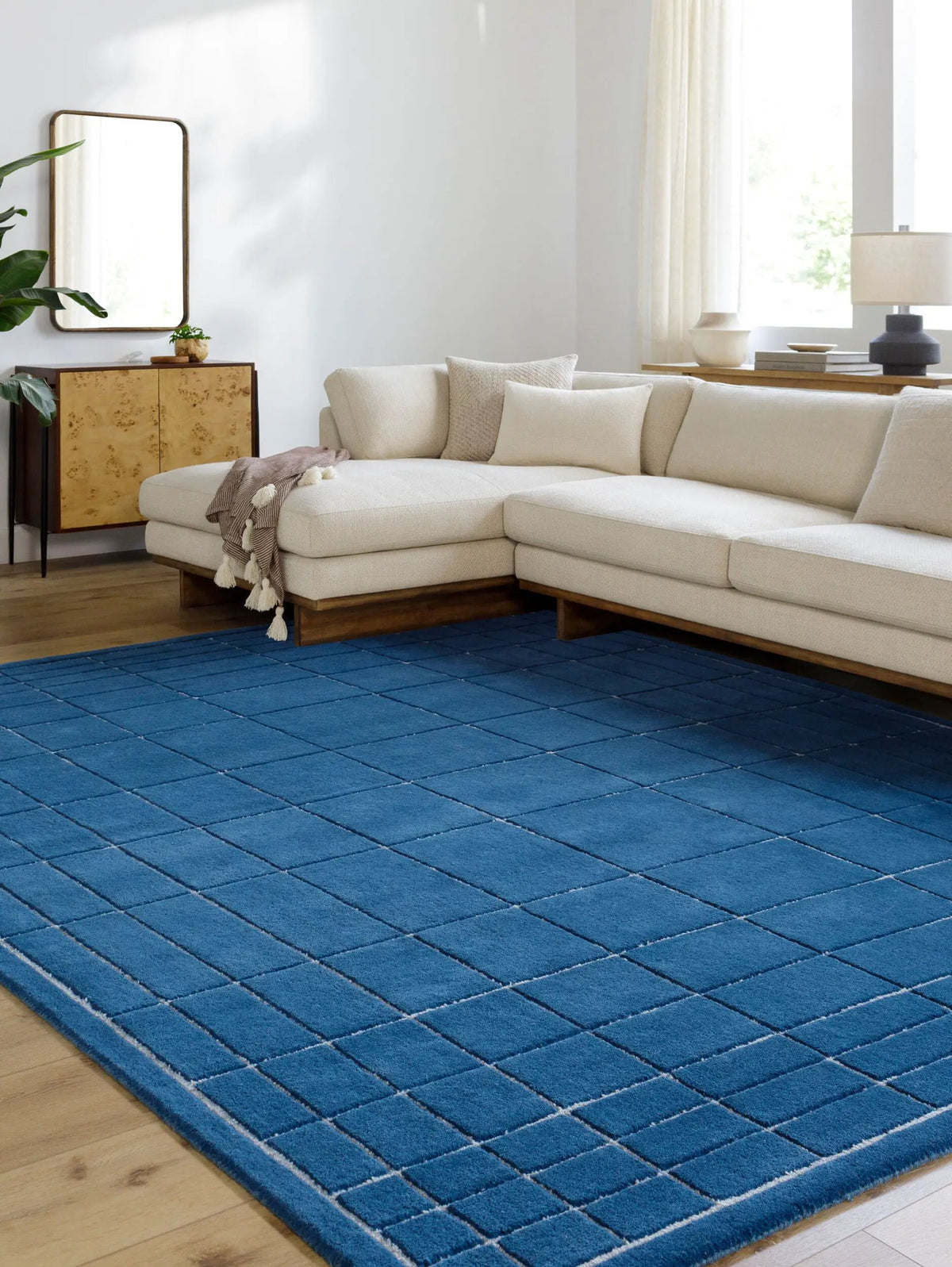 LIVABLISS Brook BKO-2339 Dark-Blue Area Rug