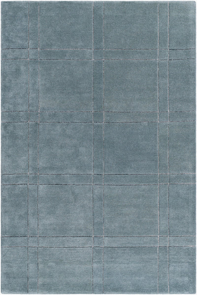 Brook BKO-2358 Light Charcoal Area Rug by LIVABLISS