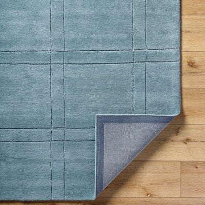 Brook BKO-2358 Light Charcoal Area Rug by LIVABLISS