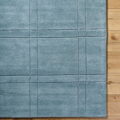 Brook BKO-2358 Light Charcoal Area Rug by LIVABLISS