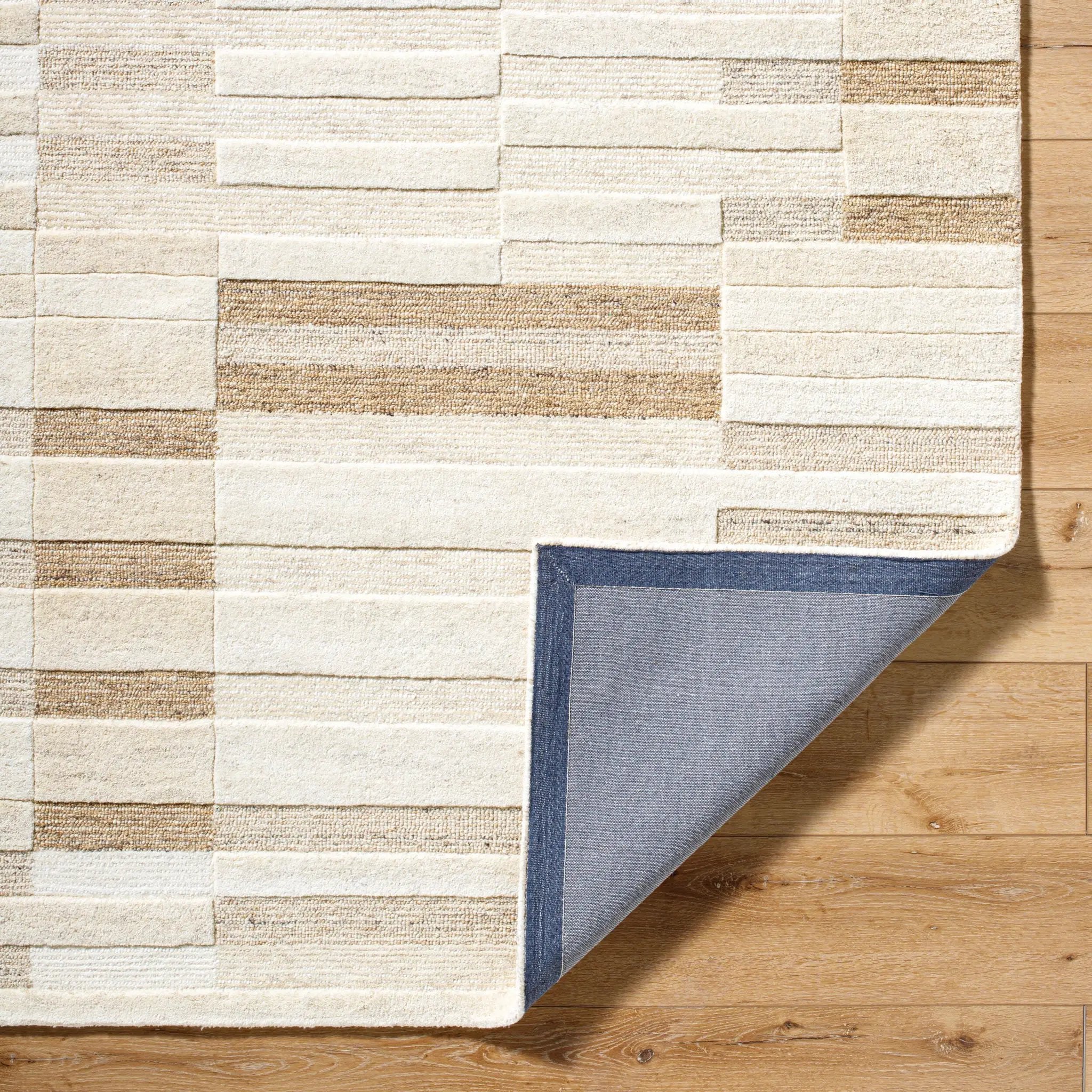 Brook BKO-2360 Ivory Area Rug by LIVABLISS