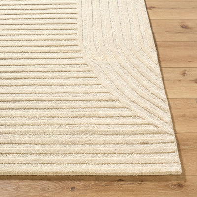 Brook BKO-2363 Ivory Area Rug by LIVABLISS