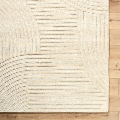 Brook BKO-2363 Ivory Area Rug by LIVABLISS