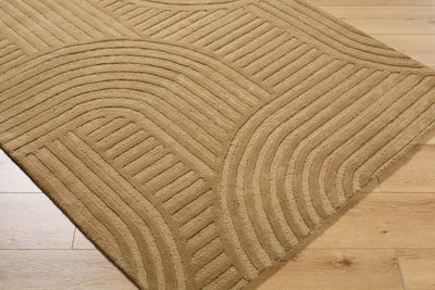 Brook BKO-2365 Camel Area Rug by LIVABLISS