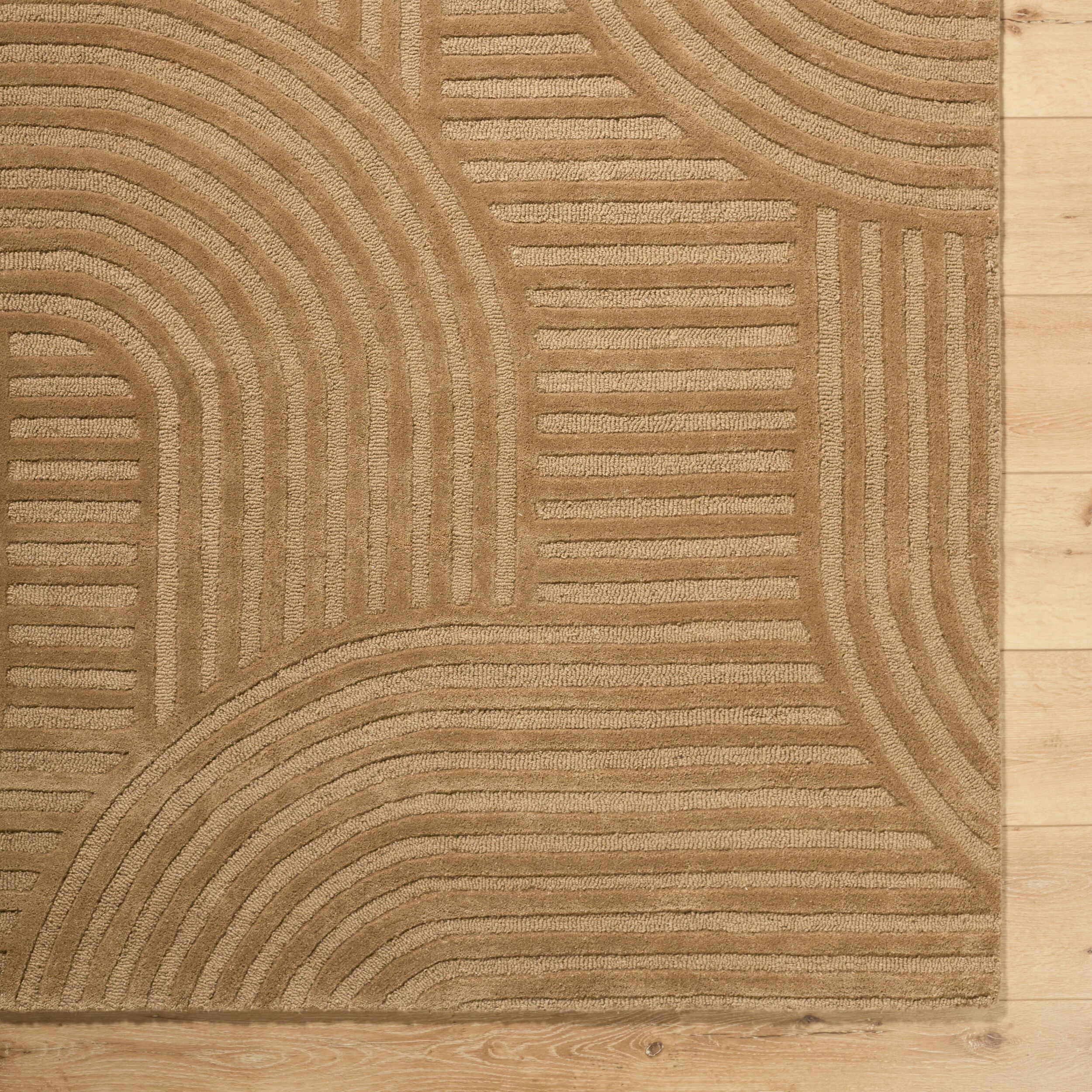 LIVABLISS Brook BKO-2365 Camel Area Rug