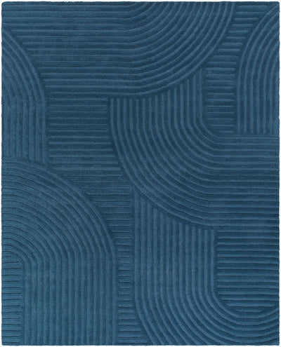 Brook BKO-2366 Denim-Blue Area Rug by LIVABLISS