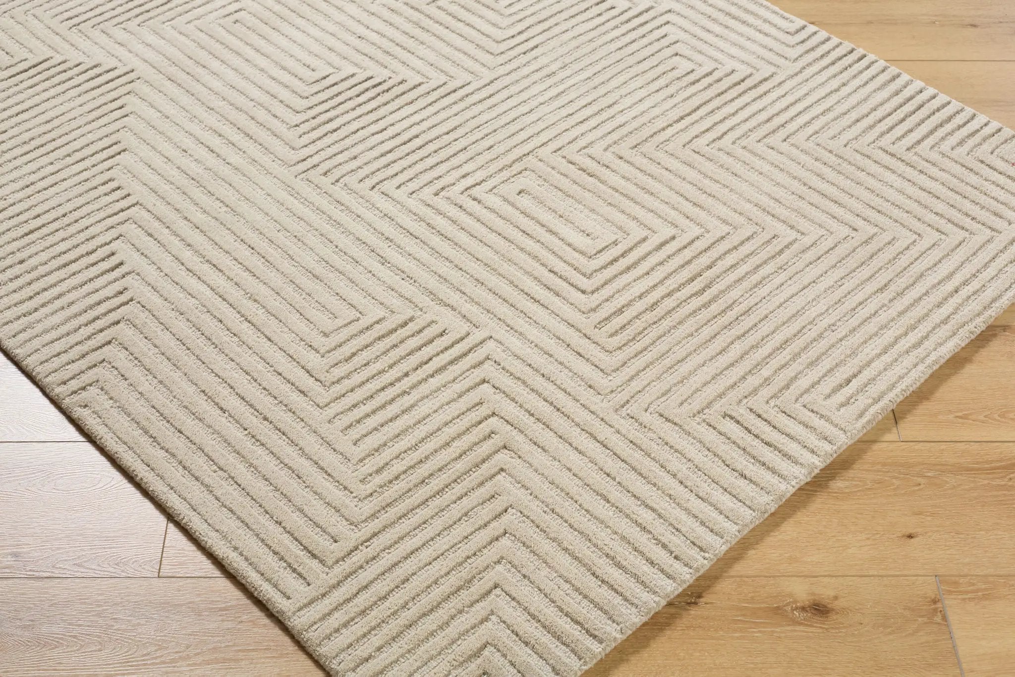 Brook BKO-2368 Sandstone Area Rug by LIVABLISS
