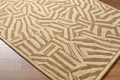 Brook BKO-2370 Tan Area Rug by LIVABLISS