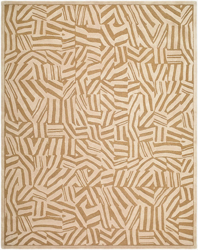 Brook BKO-2370 Tan Area Rug by LIVABLISS
