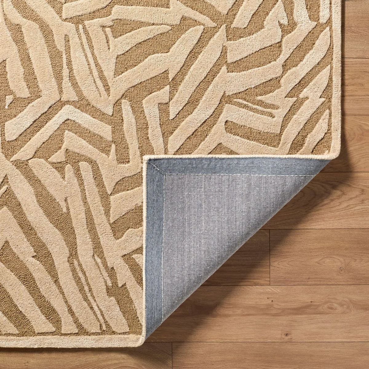 Brook BKO-2370 Tan Area Rug by LIVABLISS
