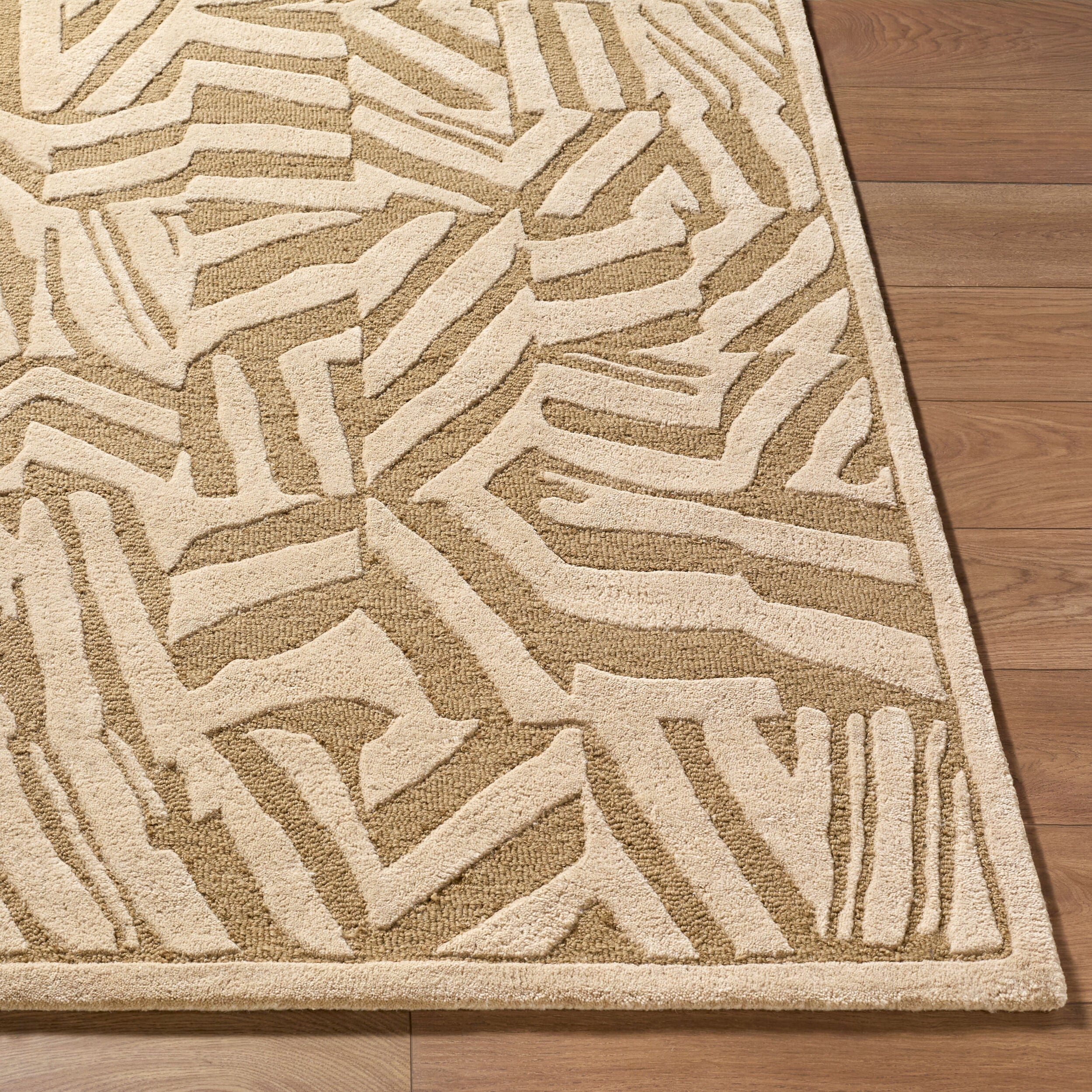 LIVABLISS Brook BKO-2370 Tan Area Rug