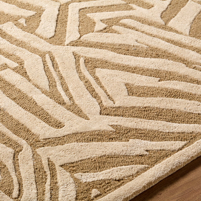 LIVABLISS Brook BKO-2370 Tan Area Rug