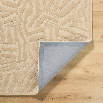 Brook BKO-2371 Sandstone Area Rug by LIVABLISS