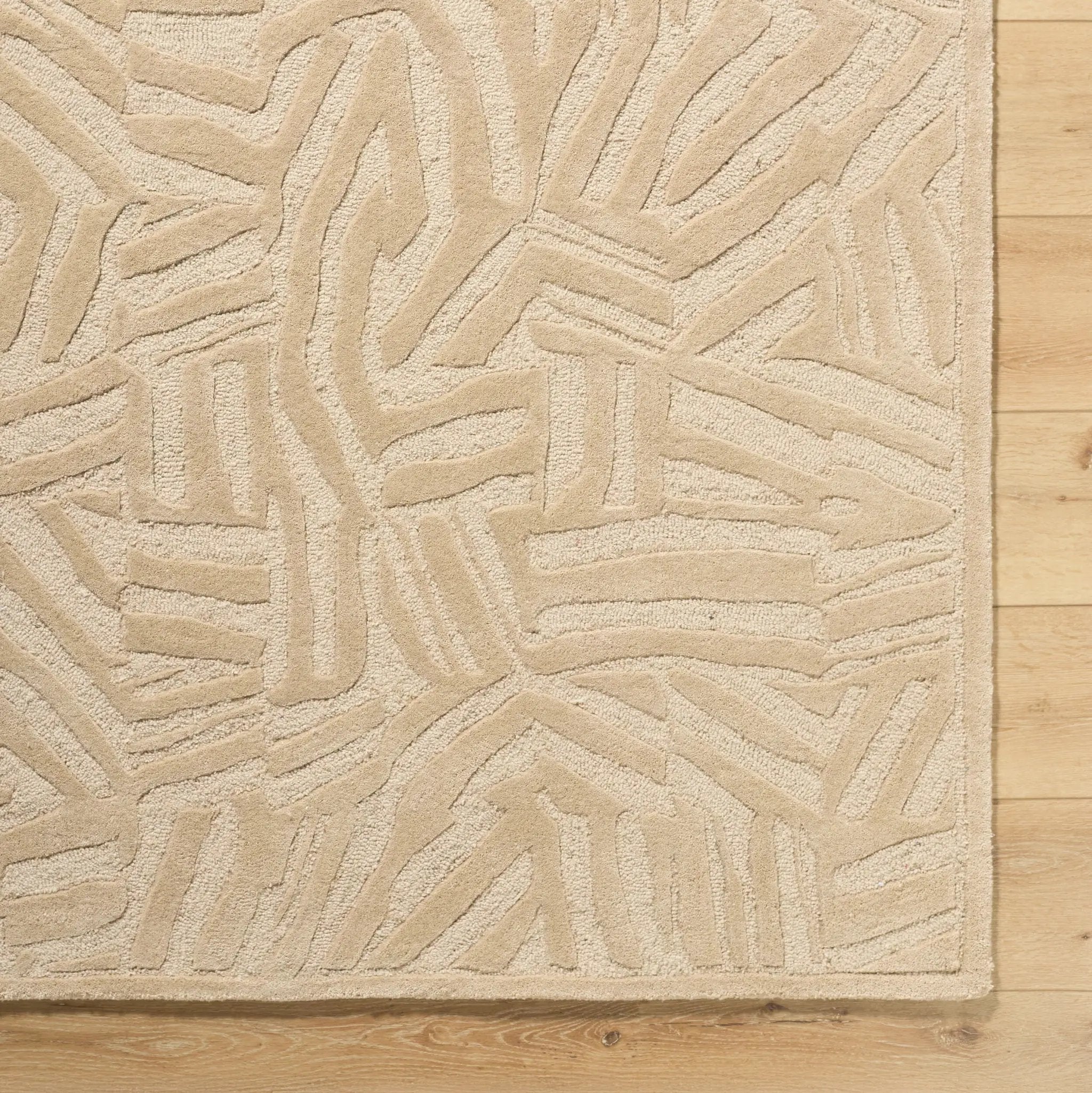 Brook BKO-2371 Sandstone Area Rug by LIVABLISS