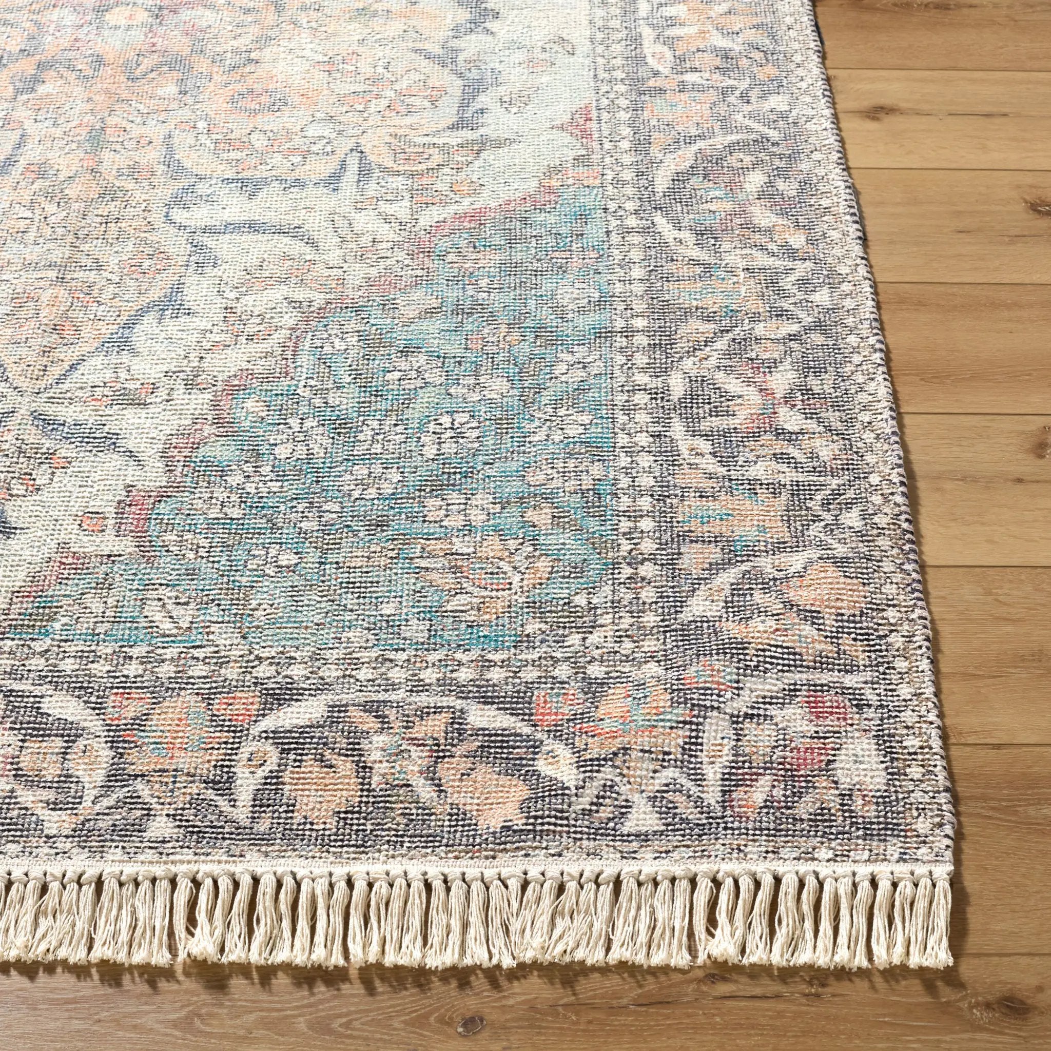 Belfast BLF-2302 Teal Area Rug by LIVABLISS