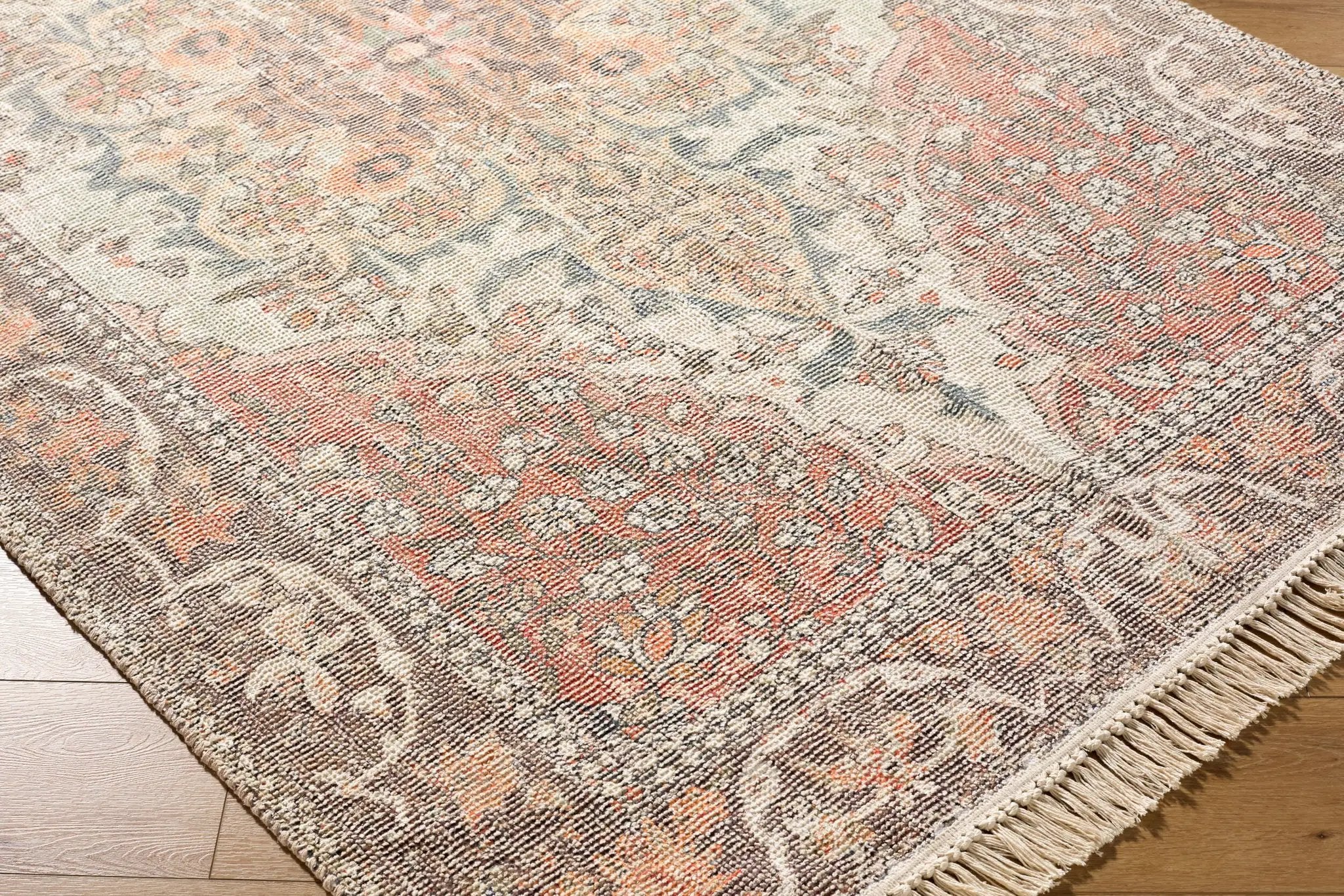 Belfast BLF-2303 Terracotta Area Rug by LIVABLISS