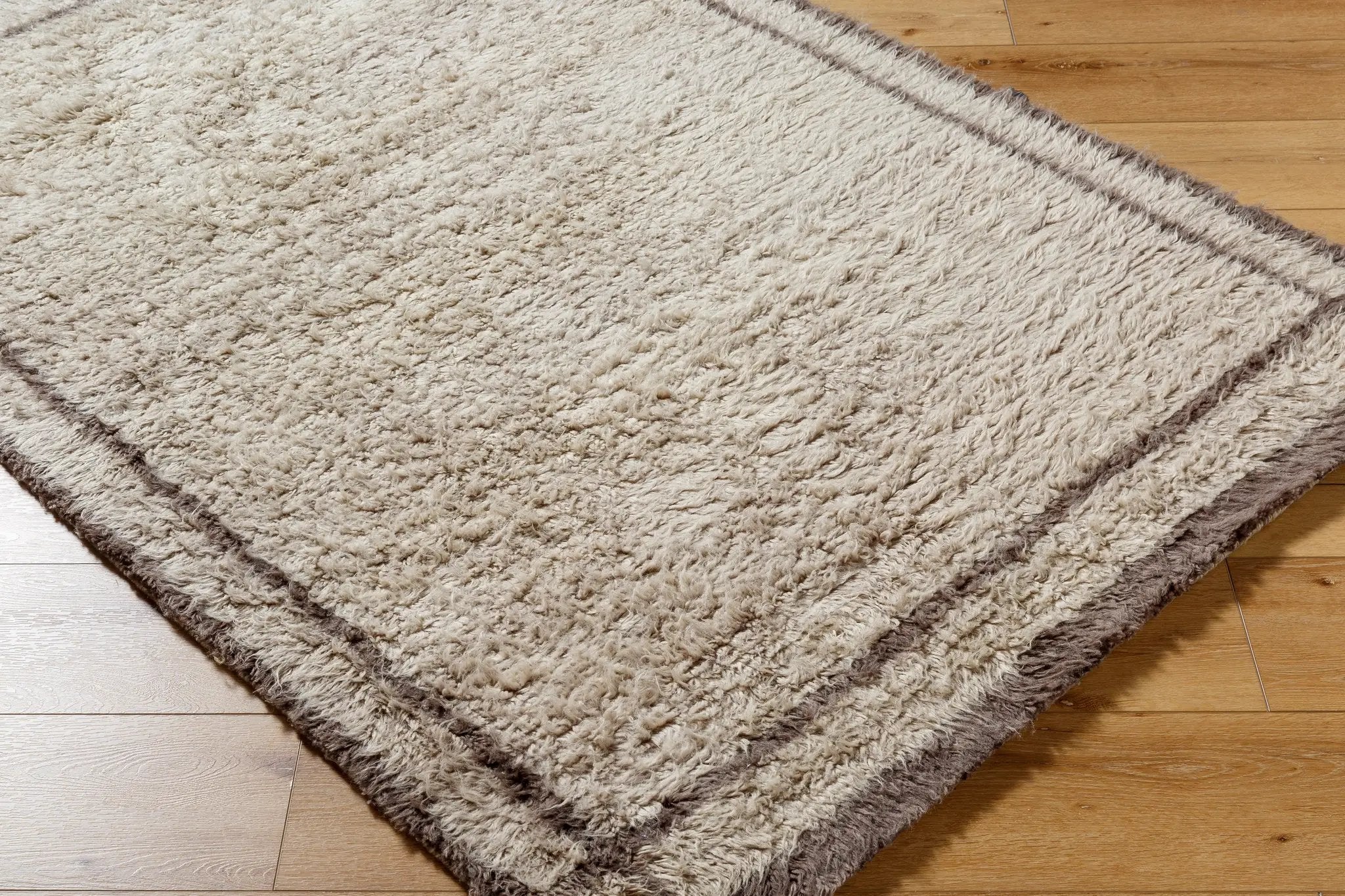 Beni Moroccan BMC-2302 Ivory Area Rug by LIVABLISS