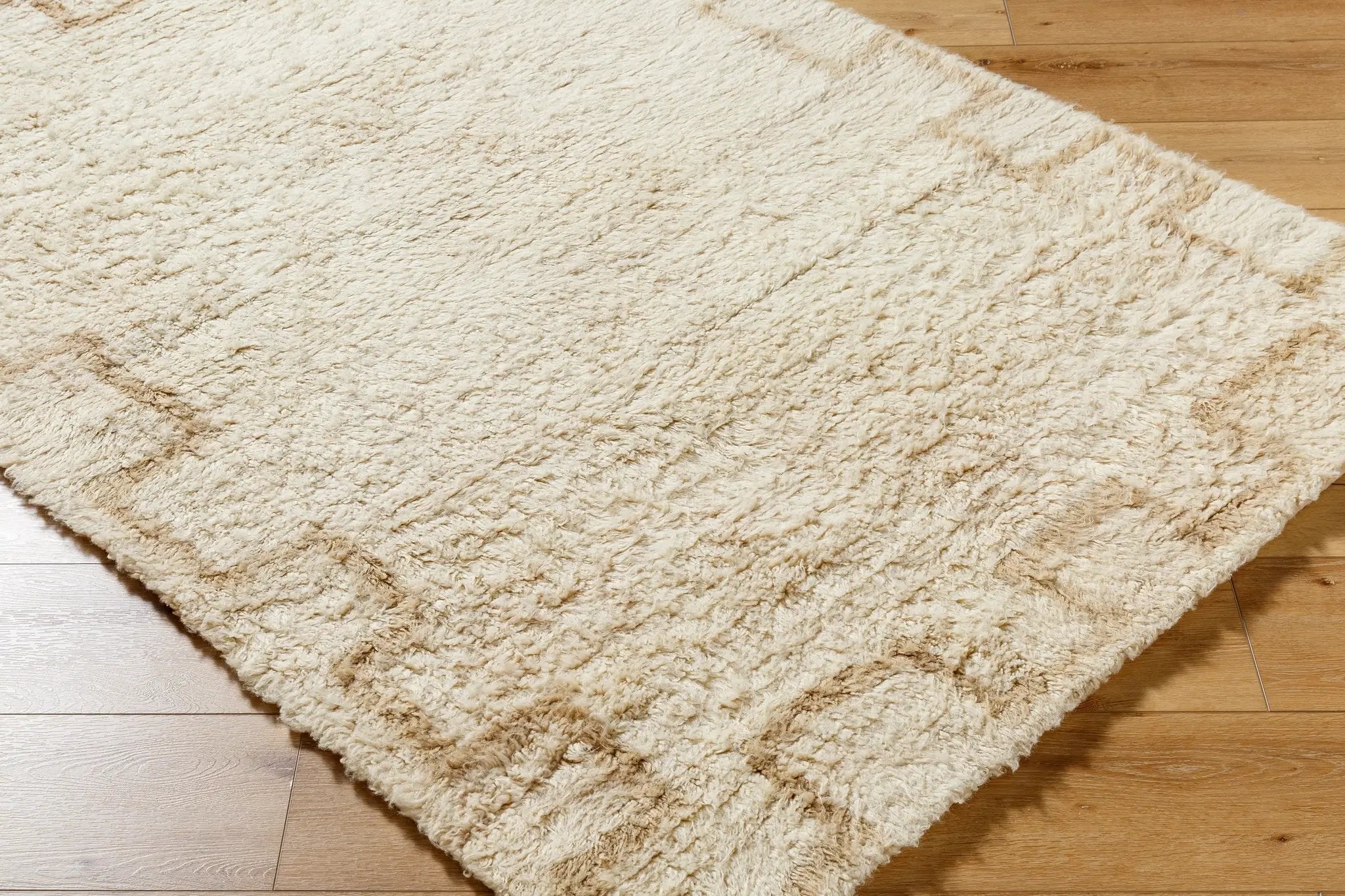 Beni Moroccan BMC-2303 Ivory Area Rug by LIVABLISS