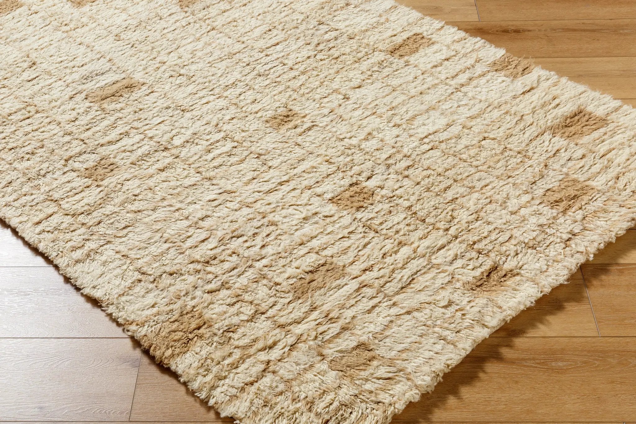 Beni Moroccan BMC-2306 Beige Area Rug by LIVABLISS
