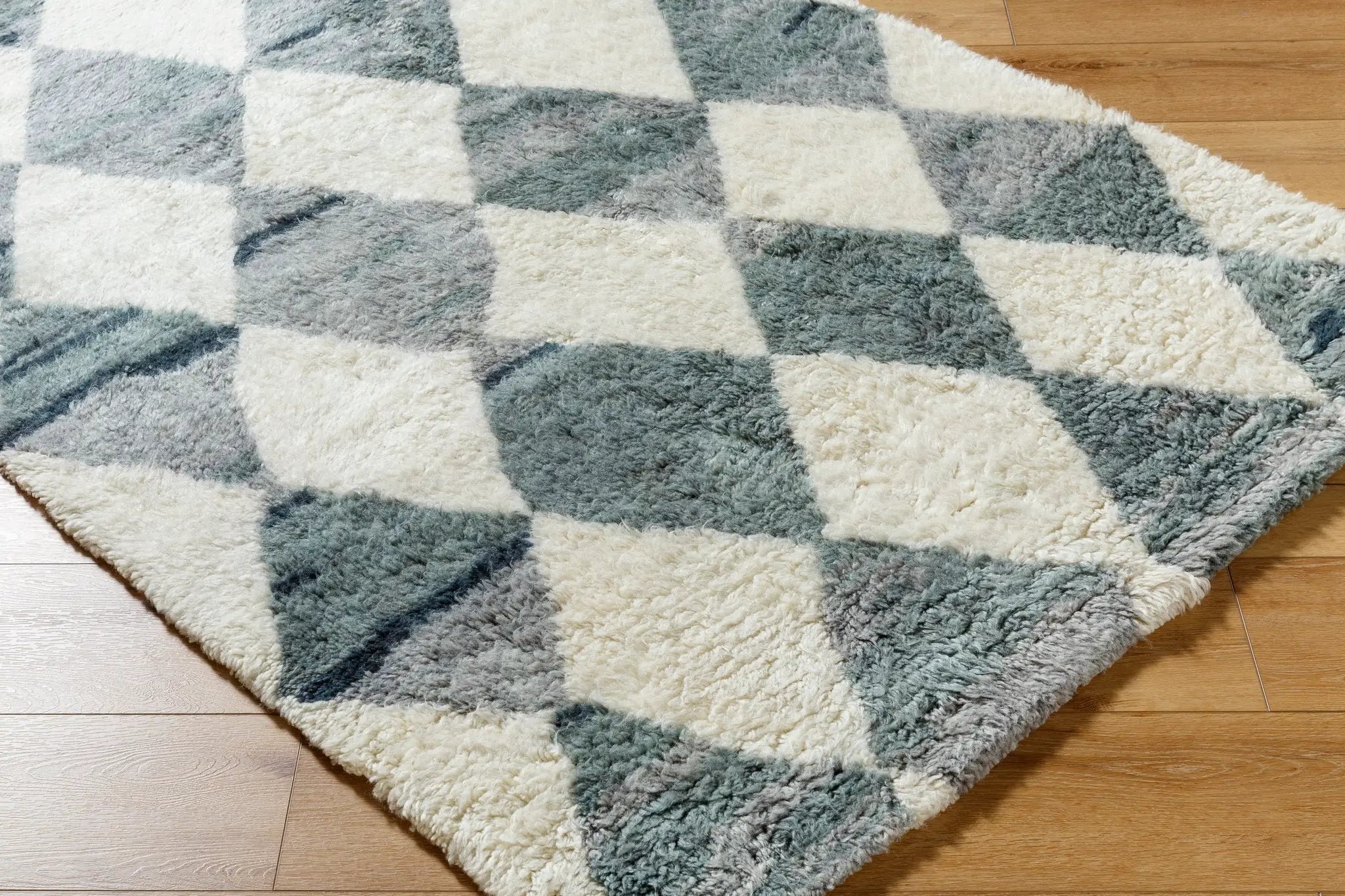 Beni Moroccan BMC-2308 Ivory Area Rug by LIVABLISS