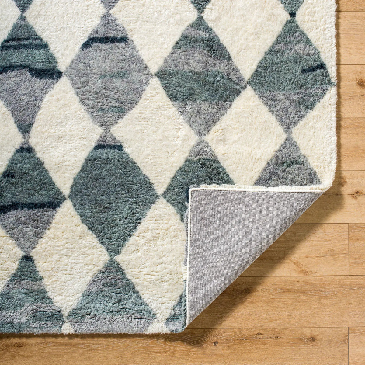 Beni Moroccan BMC-2308 Ivory Area Rug by LIVABLISS