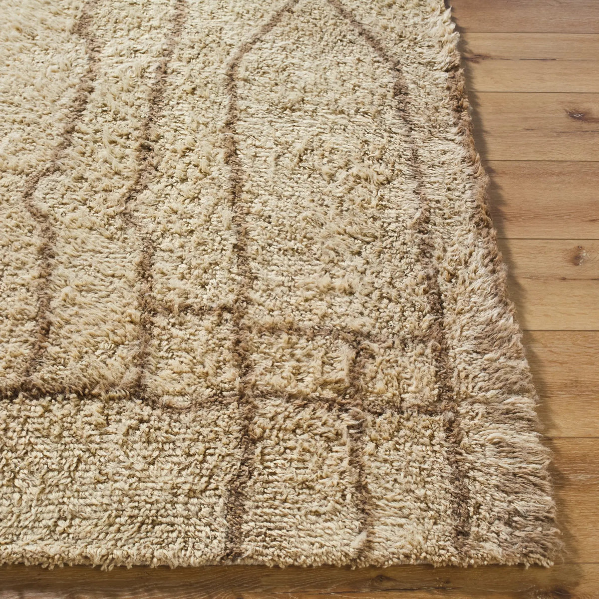 Beni Moroccan BMC-2309 Beige Area Rug by LIVABLISS