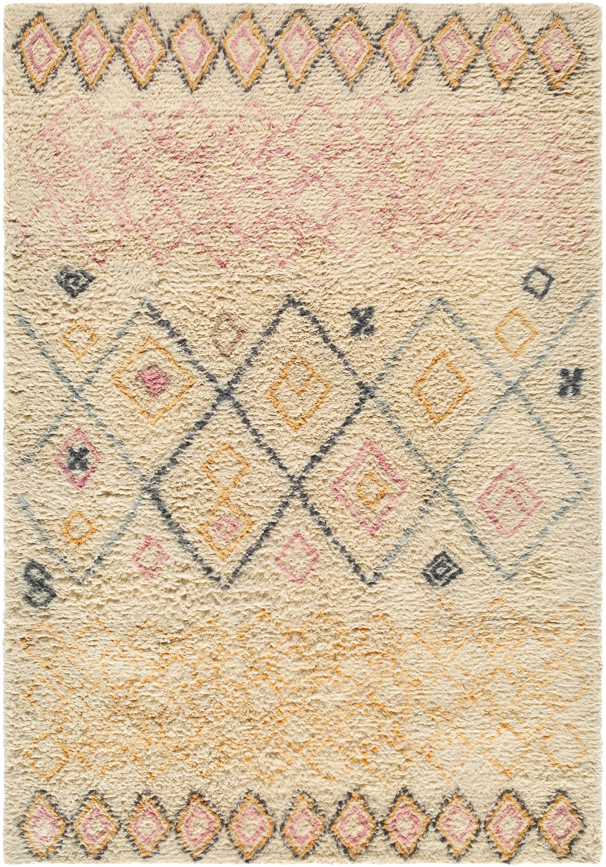 Beni Moroccan BMC-2310 Beige Area Rug by LIVABLISS
