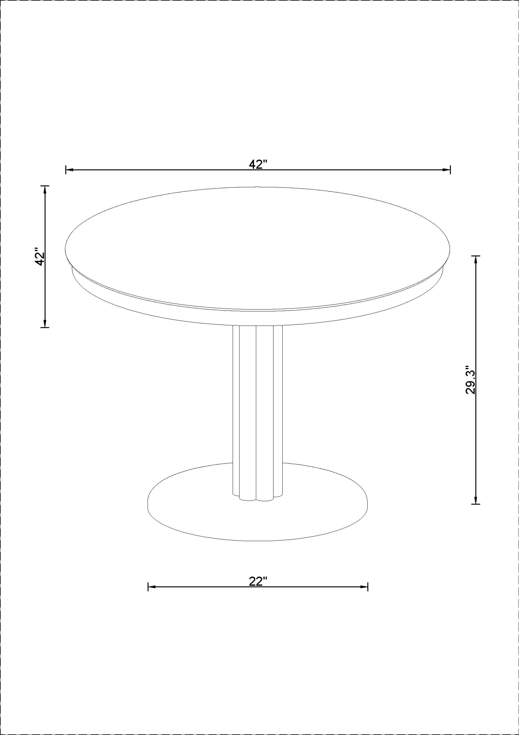 Becki Owens x LIVABLISS Arista BOAS-002 Dining Table